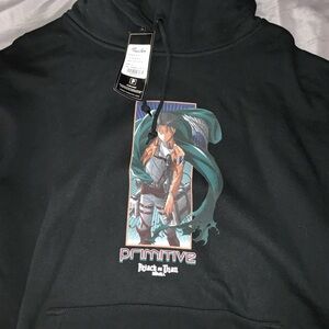 Primitive x Attack On Titan Levi Hoodie